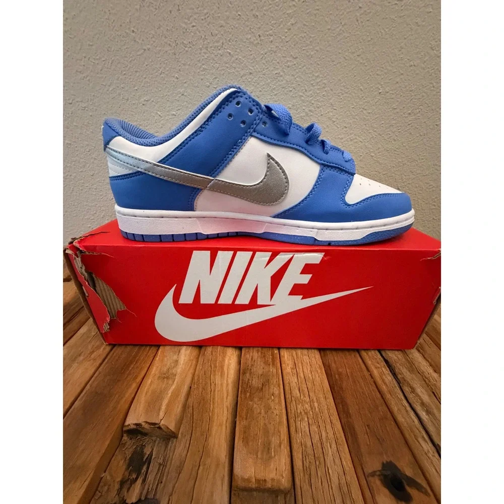 Nike Dunk Low Next Nature 11 Royal Pulse Metallic Silver DD1873-402 Sneaker
